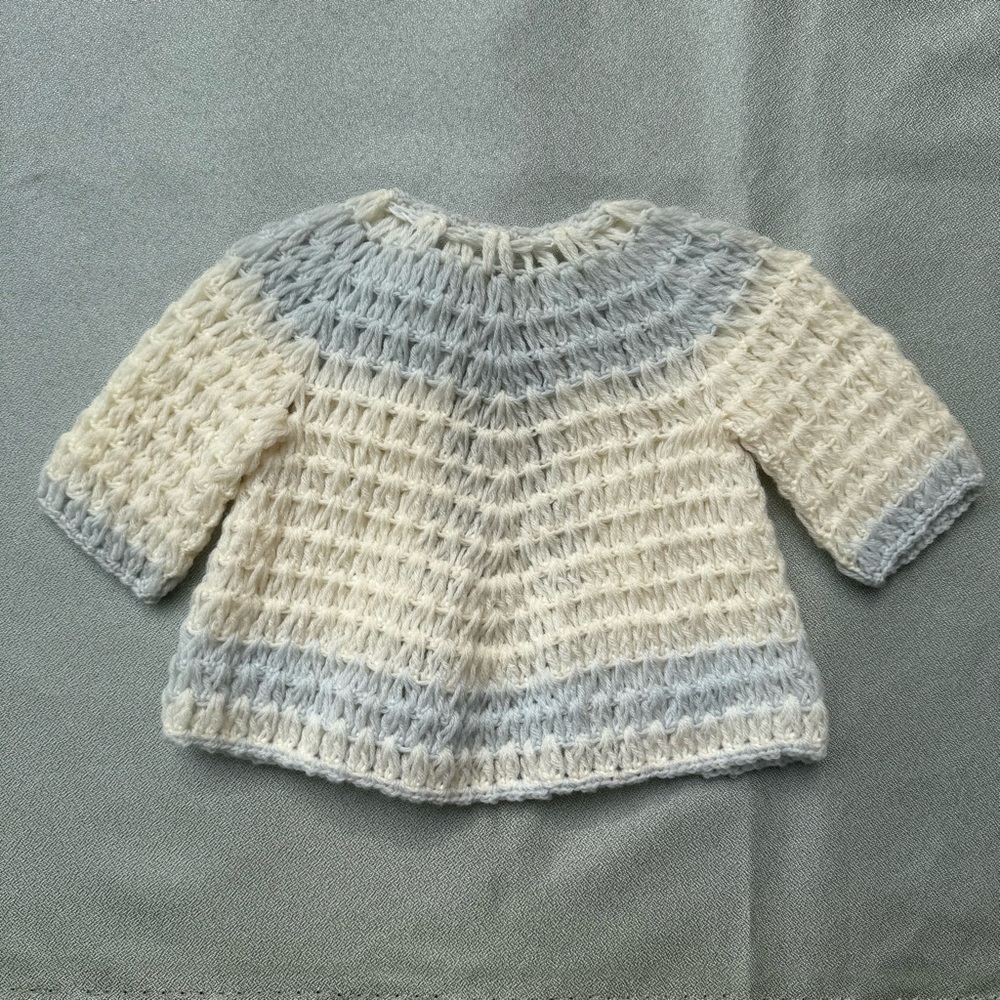2 Vintage 1934 NRA Baby Girl 6 -9 Months New With Original Tag Cardigan Sweaters - Picture 3 of 9